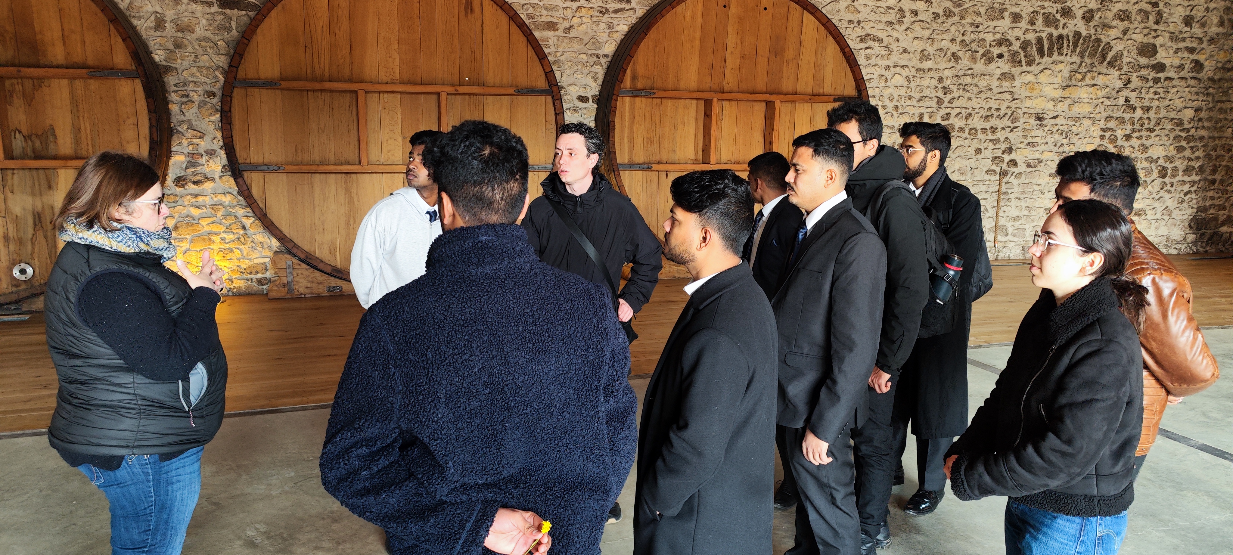 Visite d'un Vignoble